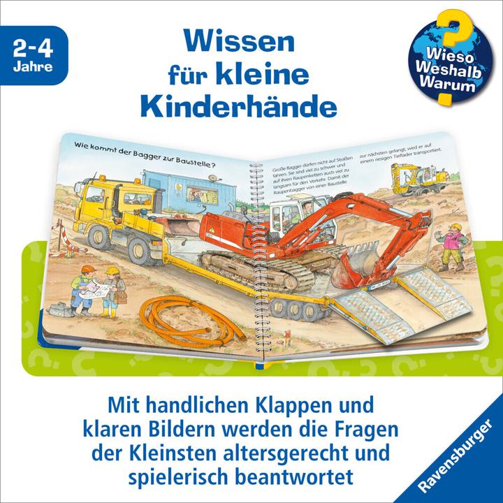 Produktbild Ravensburger Der Bagger (Deutsch, Andrea Erne, Wolfgang Metzger, 2015)