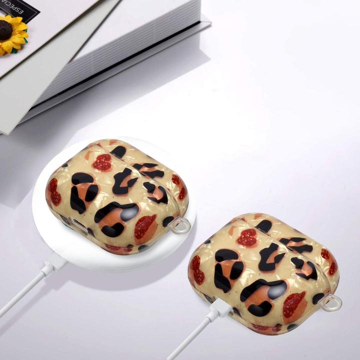 Produktbild König Design Schutz Hülle für Apple AirPods Pro Tasche Case Cover Etuis 360 Grad Bumper Motiv (Kopfhörer Tasche)