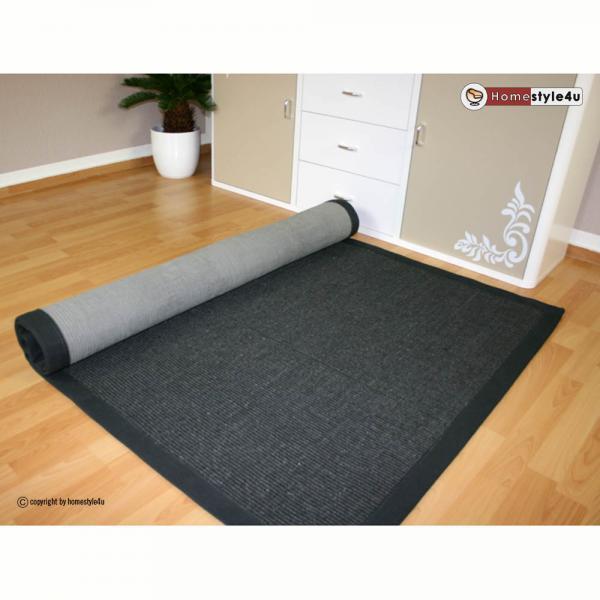 Actual product image Homestyle4u Sisal carpet Border carpet (245 x 345 cm)