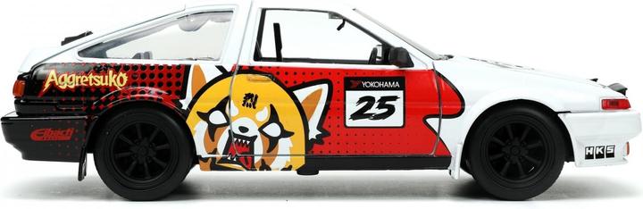 Actual product image Jada Aggretsuko 1986 Toyota Trueno AE86 1:24
