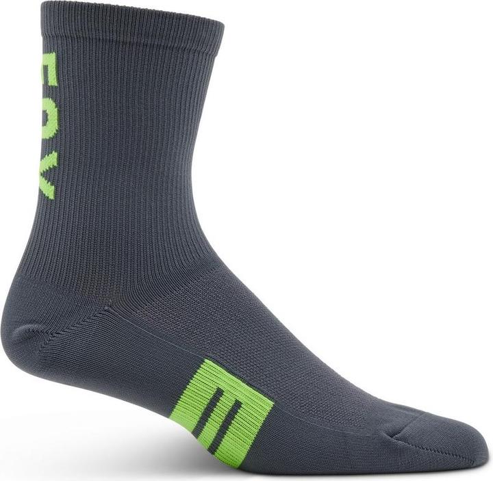Fox Socks 24 6" Flexair Merino Drk Shdw (L/XL)