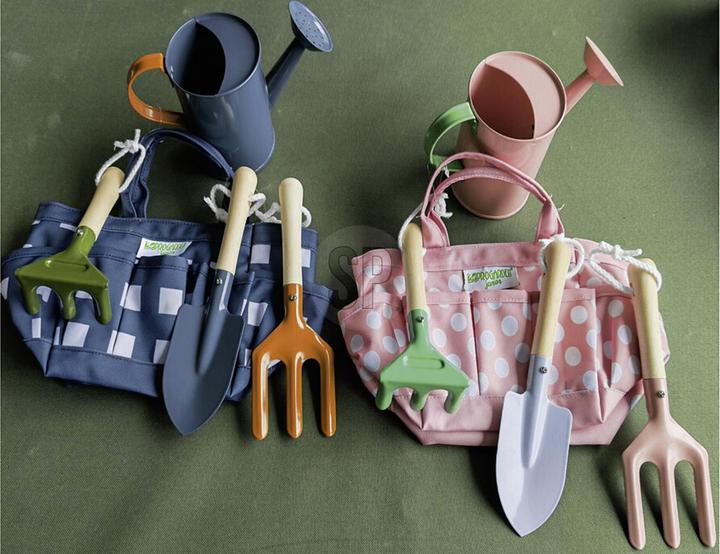 Actual product image Kids Garden Bag 5 pcs assorted 16x11x14cm