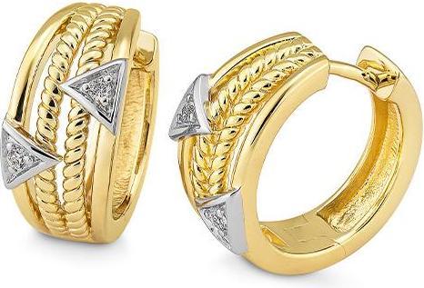 Produktbild Breuning OHRSCHMUCK - BRILL. 0,08 Ct. H/si (750/18 K Gold)
