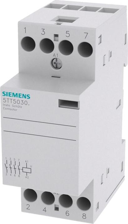Produktbild Siemens Installationsschütz 5TT5030-0 4S AC 230 400V 25A 230V DC