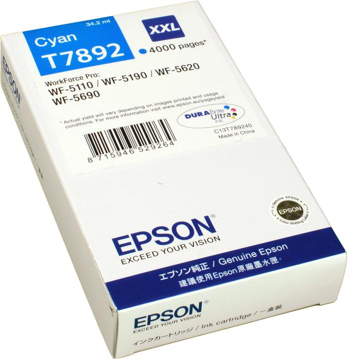 Immagine prodotto Epson T7892 DuraBrite Ultra (C)