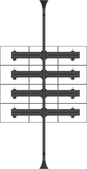 Immagine prodotto Multibrackets Supporto fisso VESA 75x75-100x100, per sistema Pro