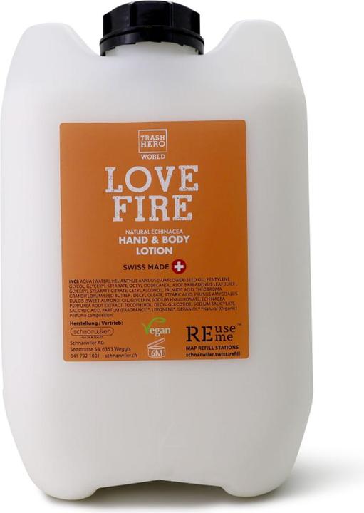 Schnarwiler LOVE FIRE Hand- & Body Lotion Echinacea (Körperlotion)