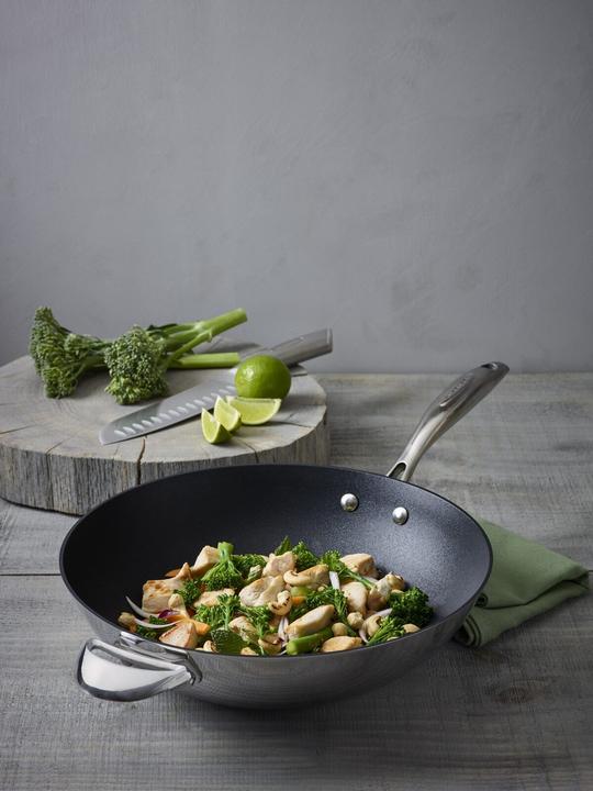 Immagine prodotto Scanpan Wok HaptIQ - wok professionale antiaderente - 32 cm (32 cm, Wok)
