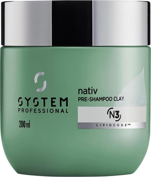 Actual product image System Professional Native - Pre-Shampoo Clay (200 ml, Liquid shampoo)