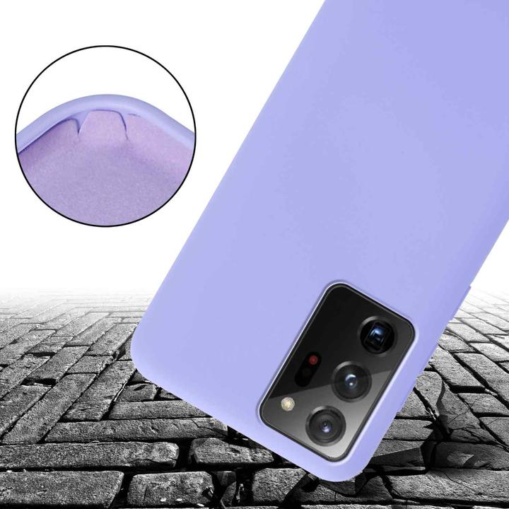 Actual product image Cadorabo TPU Cover Mobile Phone Chain Liquid (Samsung Galaxy Note 20+)