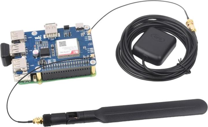 Immagine prodotto WaveShare SIM7670G HAT 4G LTE/GPS per Raspberry Pi