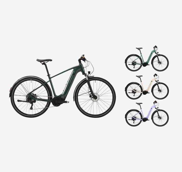 Image du produit Rockrider E-Bike SUV Vélo de randonnée 28 pouces E-ACTV 500 HF Yamaha vert