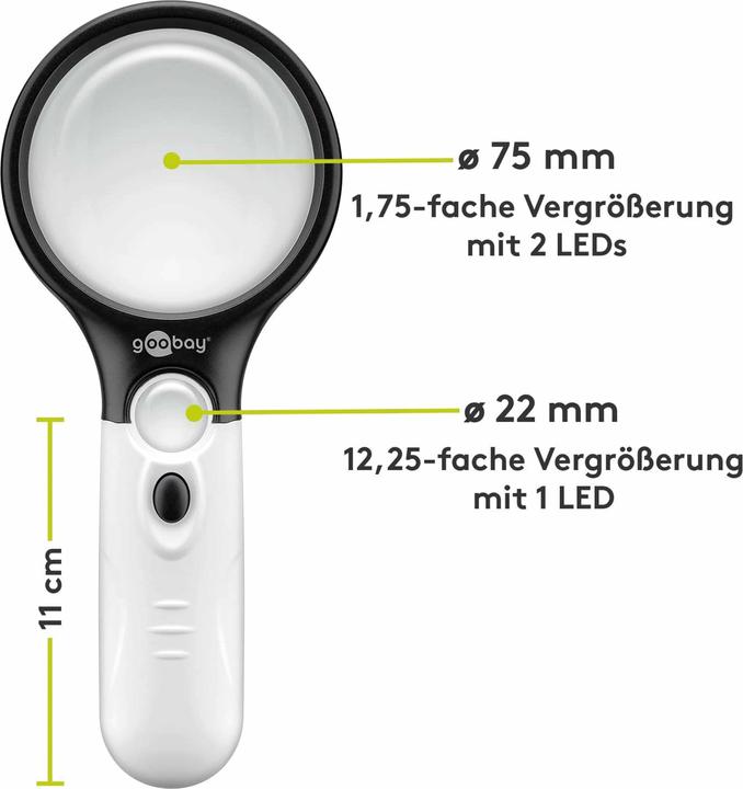 Produktbild Goobay LED-Leselupe