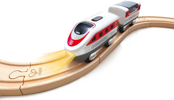 Actual product image Hape Battery operated intercity train set