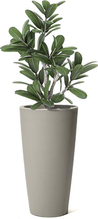 Actual product image Step2 Tremont Planter Round Large - Concrete Grey