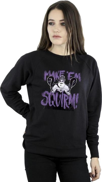 Actual product image Disney Womens/Ladies Villains Ursula Purple Sweatshirt (S)
