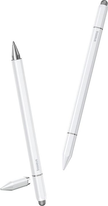 Actual product image Baseus Smooth Writing III magnetic stylus 3in1 (white)