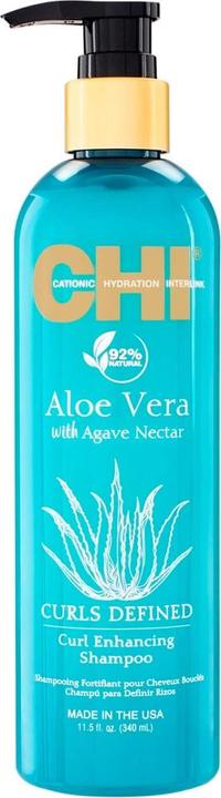 Produktbild CHI Aloe Vera - Curl Enhancing Shampoo (340 ml, Flüssiges Shampoo)