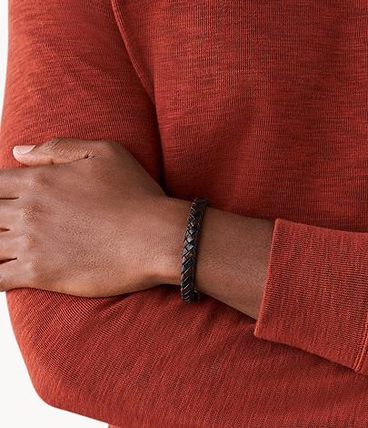 Actual product image Fossil Vintage Casual (21 cm, Leather, Stainless steel)