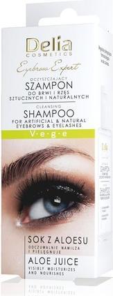 Delia Cosmetics Eyebrow Expert Shampoo für Augenbrauen und Wimpern Vegane Formel 50ml (Körpermilch, 50 ml)