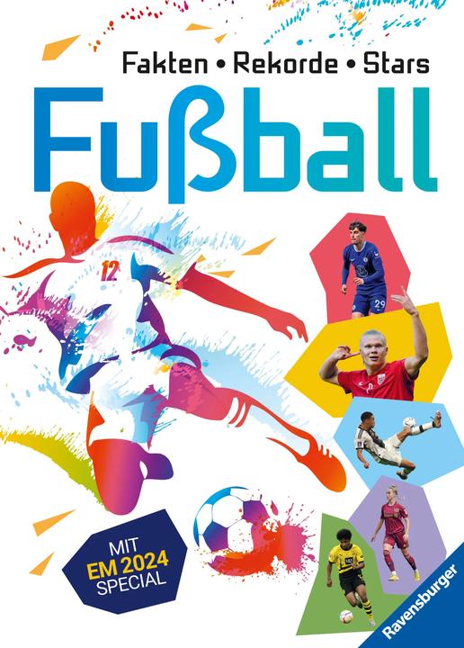 Produktbild Ravensburger Fussball: Fakten, Rekorde, Stars (Deutsch, Stefanie Hahn, Barbara Iland-Olschewski, 2024)