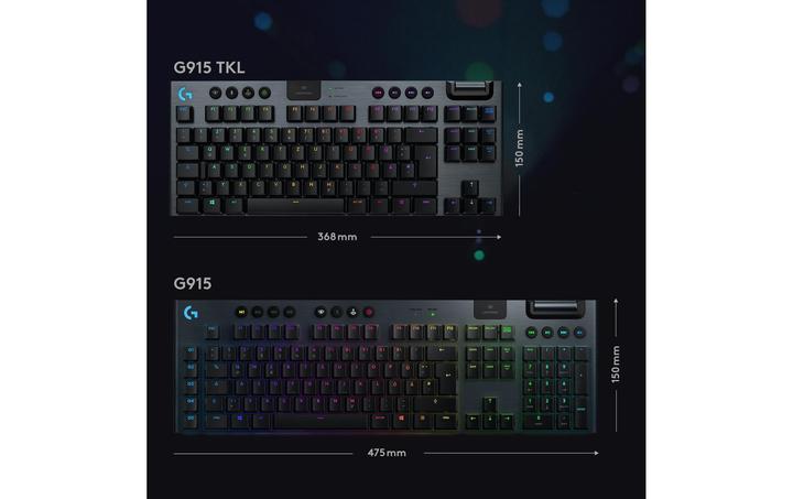 Produktbild Logitech G G915 TKL (CH, Kabellos)