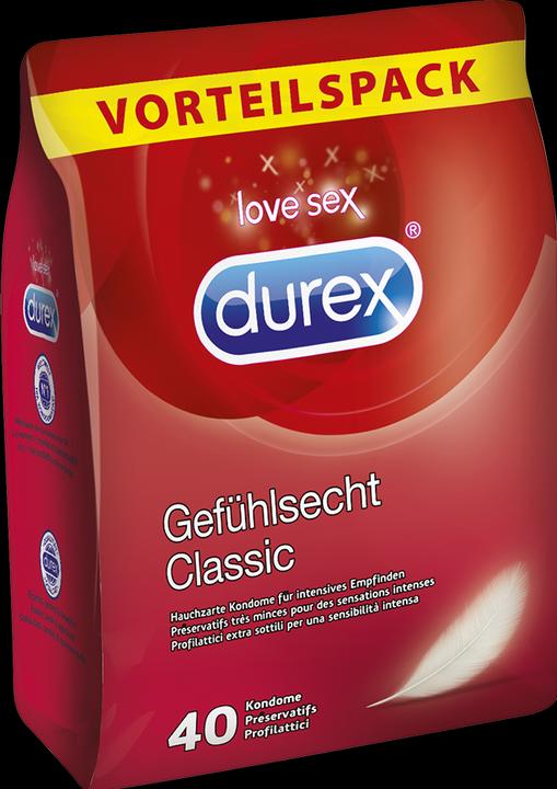 Durex Gefühlsecht Classic (40 Stk.)