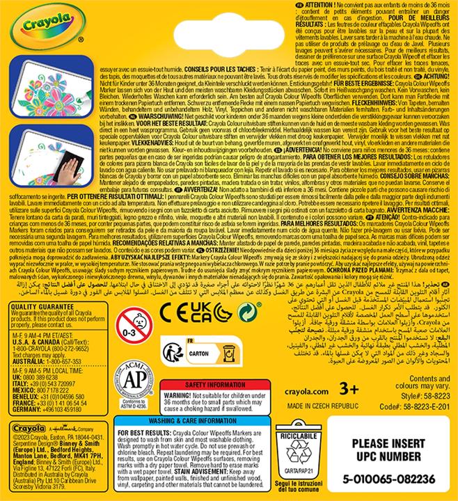 Image du produit Crayola Stylos pour tableaux blancs (Multi, 8 x)