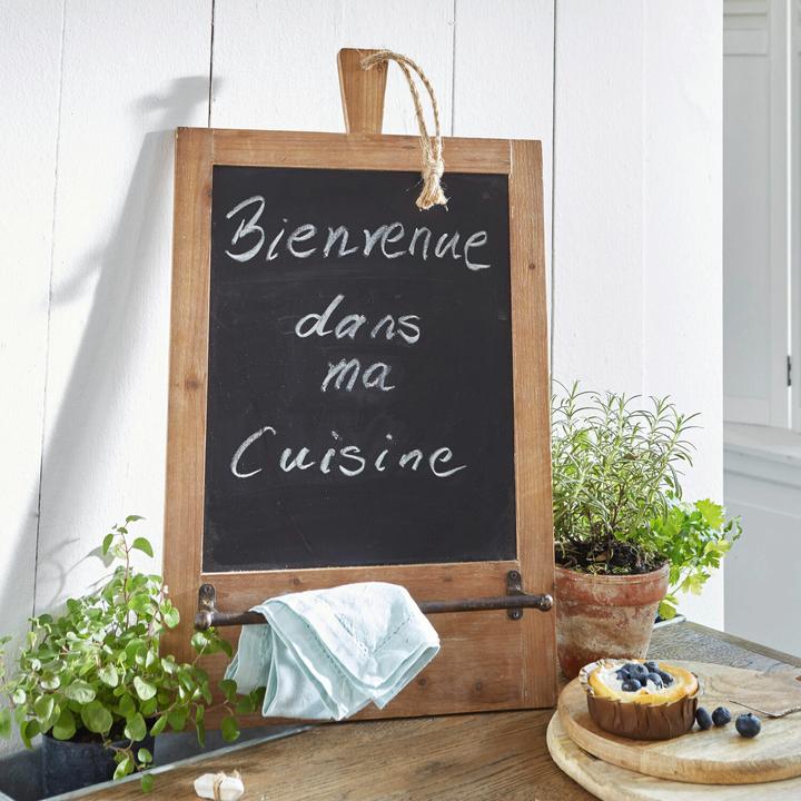 Immagine prodotto Loberon Memoboard Estadillas marrone/nero (35 x 7 x 58 cm)