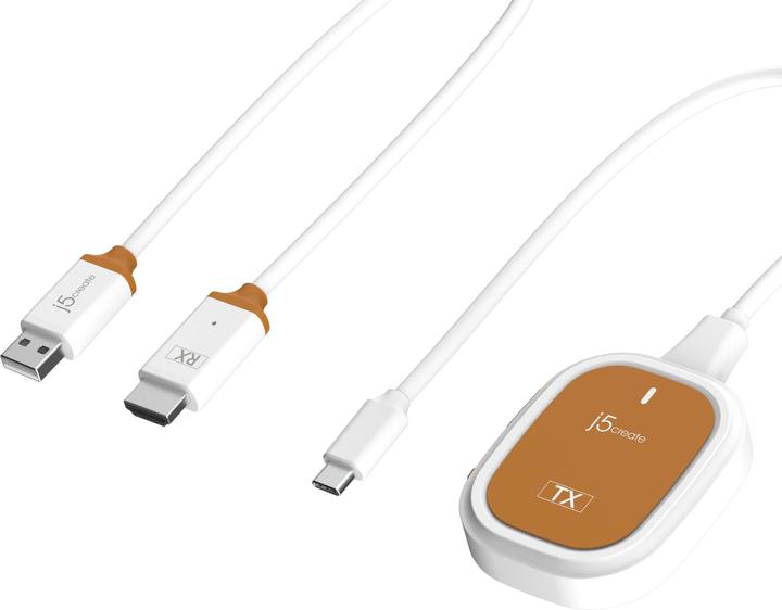 Produktbild j5Create Screencast Fhd USB-C Wireless (15 m, HDMI 1.3c)