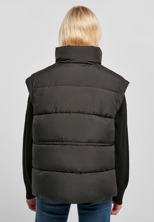 Actual product image Urban Classics Ladies Waisted Puffer Vest (L)