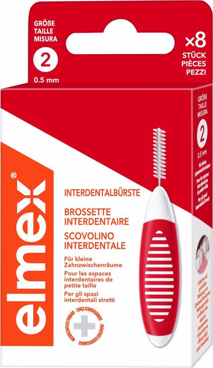 Immagine prodotto Elmex Rossi, misura 2 (8 x, 2 mm)
