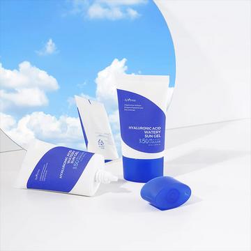 Immagine prodotto Isntree Hyaluronic Acid Watery Sun Gel (Crema solare viso, SPF 50, 50 ml)
