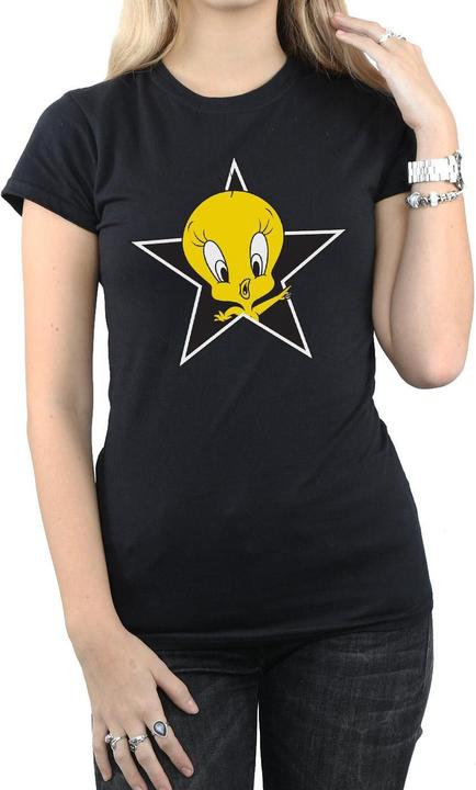 Immagine prodotto Looney Tunes Tweety Pie Star Maglietta Donna (XL)