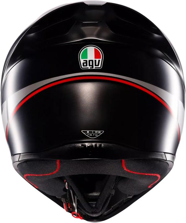 Actual product image AGV Casque intégral K-1 S Fastlap (60 cm, L)