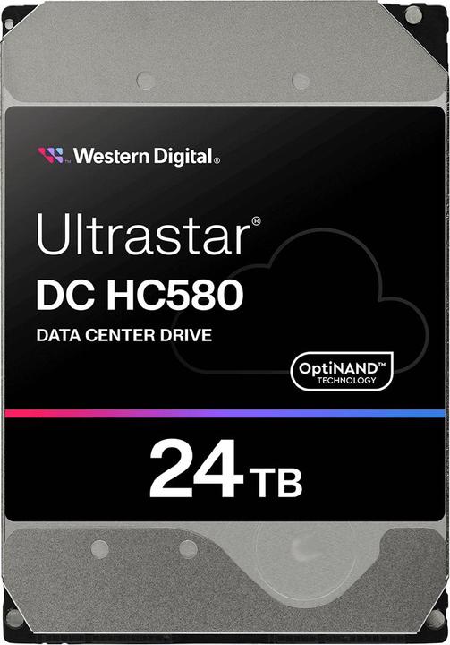 Produktbild WD Ultrastar DC HC580 OEM (24 TB, 3.5", CMR)