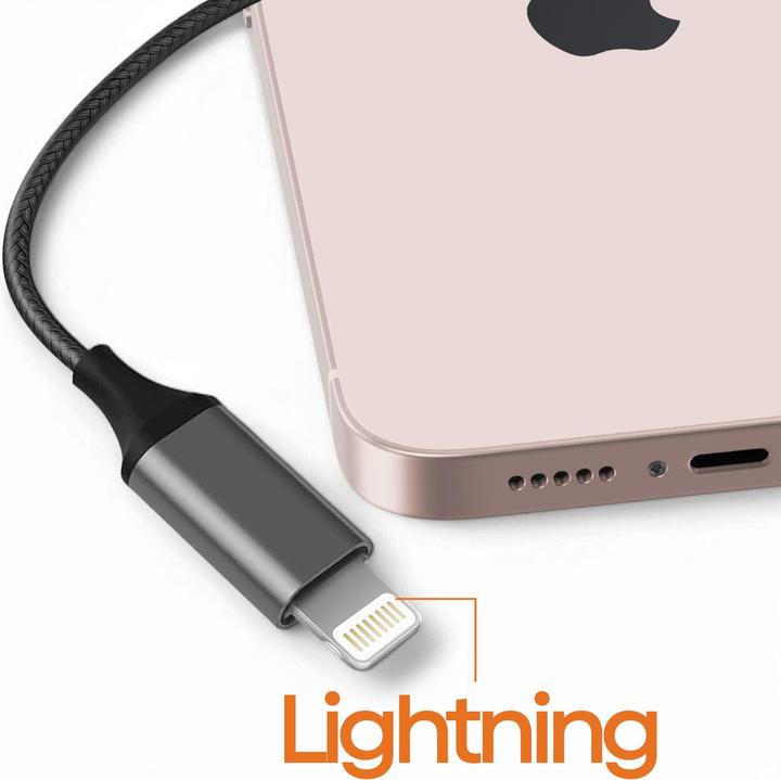 Produktbild LinQ Wired Lightning Earphones Semi-intra-auricular (Kabelgebunden)