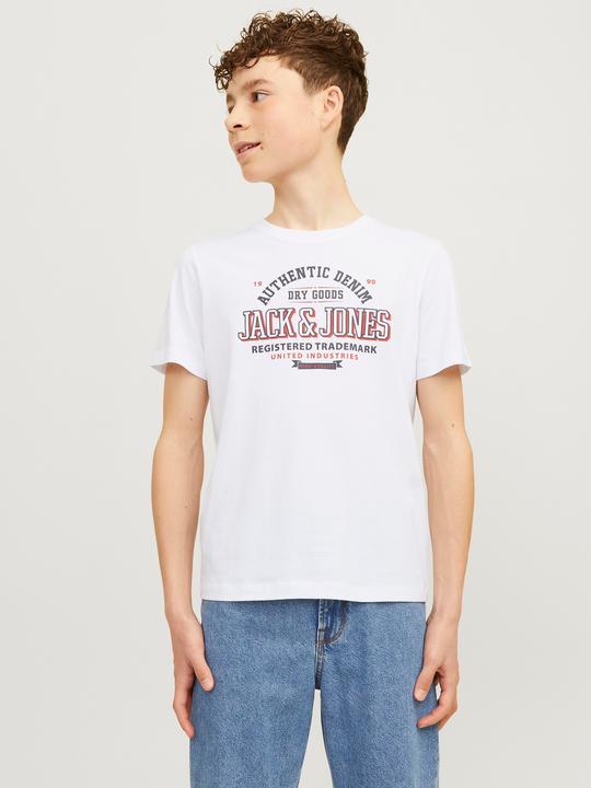 Image du produit Jack & Jones JJELOGO TEE SS ONECK 2COL 24/25 NOOS JNR (128)