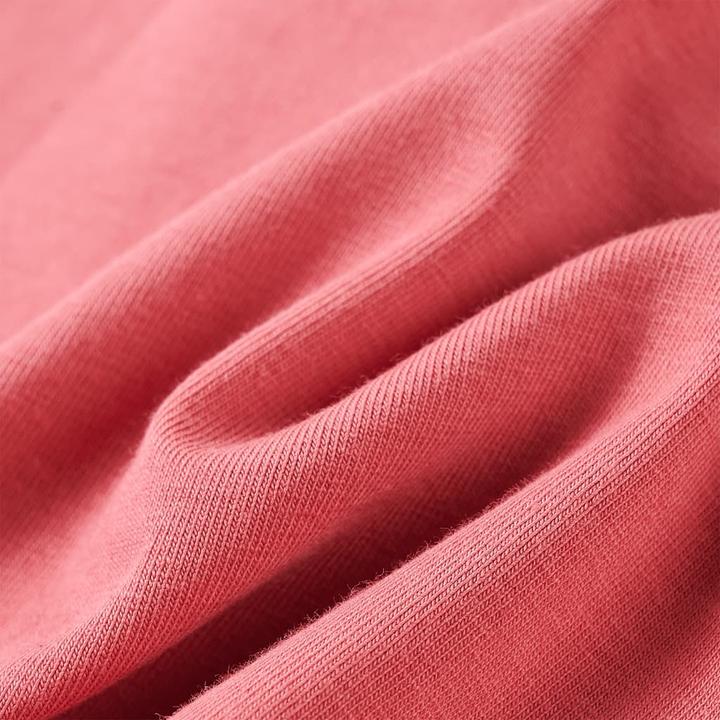 Actual product image VidaXL Children's long-sleeved shirt dusky pink 92,Material: 95 % cotton. 5 (92)