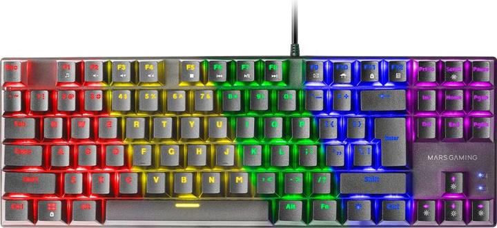 Mars Gaming MK80 Mechanical keyboard for gaming RGB / Brown Switch / US (US, Cable)