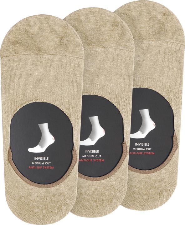 Actual product image Falke Step Medium Cut 3-Pack Herren Füsslinge (43 - 44)