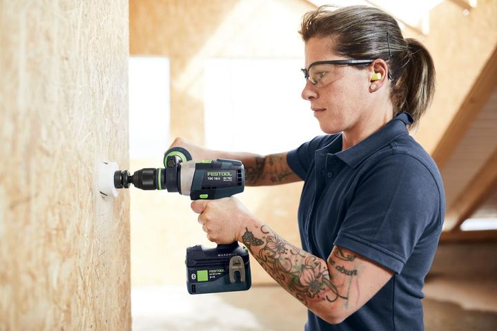 Actual product image Festool Cordless drill driver TDC 18/4 5.0/4.0 I-Set (Rechargeable battery operated)