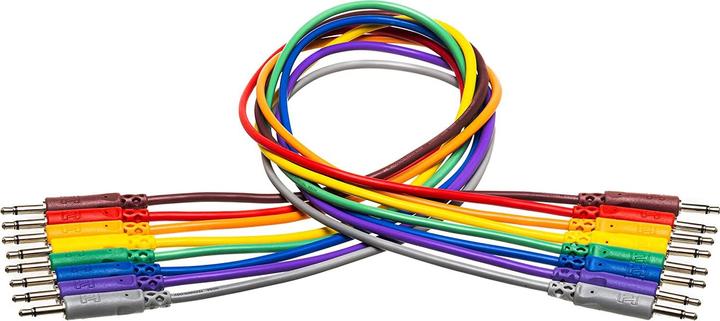 Actual product image Hosa CMM-890 - Patch Cables 8pcs. 90cm (0.90 m)