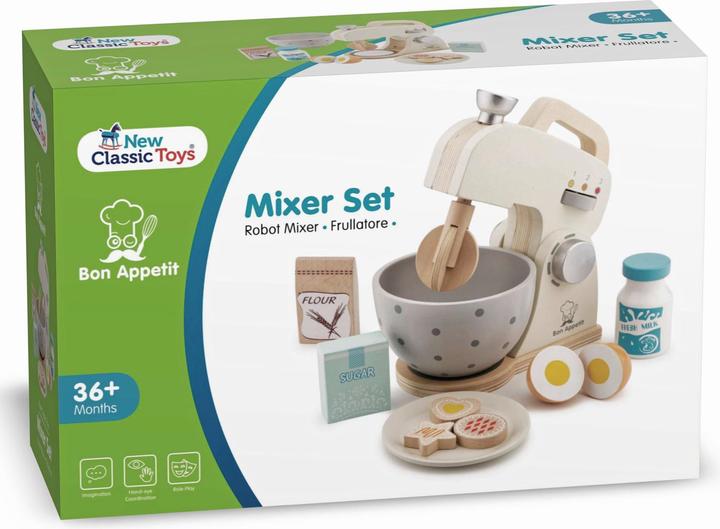 Produktbild New Classic Toys Mixer Set - Weiss