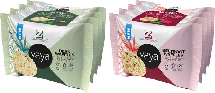 Actual product image Zweifel Vaya Bean Waffles 4 x 17 g (77 g)