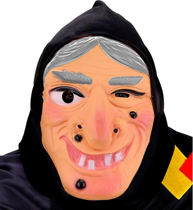 Image du produit Widmann HEXEN MASKE MIT KOPFTUCH aus Plastik