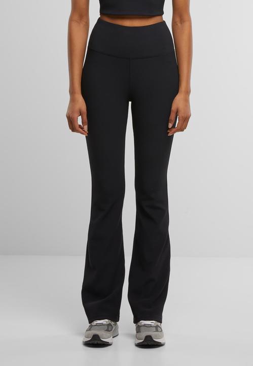 Actual product image Urban Classics Ladies Flared Leggings Rib - 191787 (S)