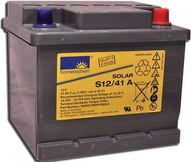 Exide Akku, Bleisäure, 12V, 32Ah, Schraubenklemme, M6 (12 V, 32 Ah)