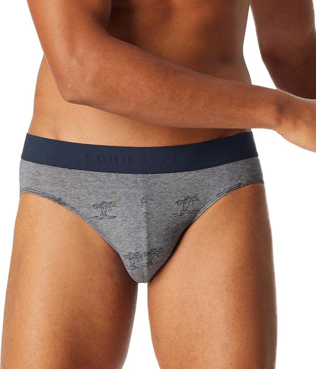 Actual product image Schiesser 6er Pack 95/5 Cotton Rio Slip / Unterhose (8, XXL, pack of 6)