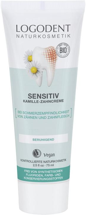 Logona Logodent Sensitiv Kamille Zahncreme (75 ml)